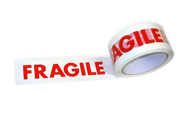Ruban adhésif imprimé « Fragile » - Toutembal
