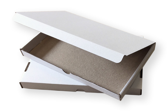 Pochette carton postale adhésive en carton kraft brun - 235x310 mm