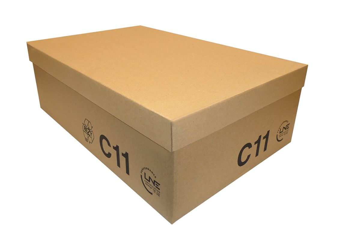 Caisse carton norme galia avec couvercle C11