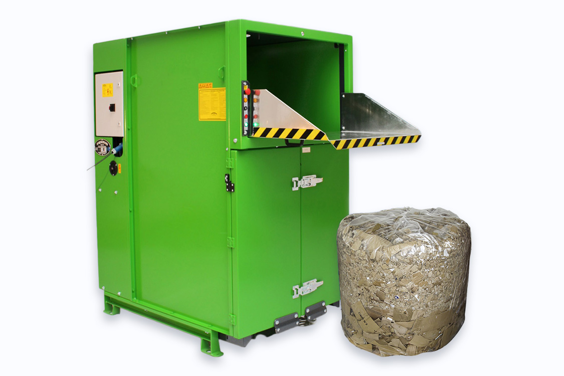 Compacteur broyeur de carton