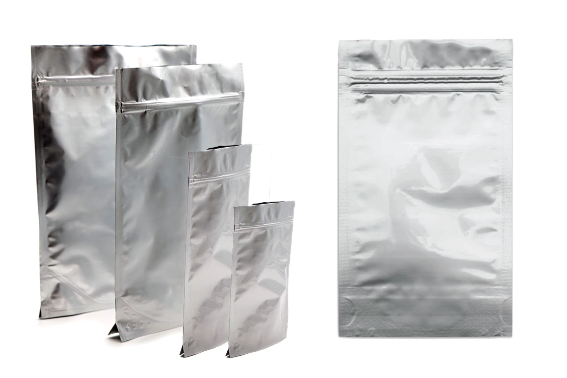 Sachet Doypack aluminium &agrave; zip