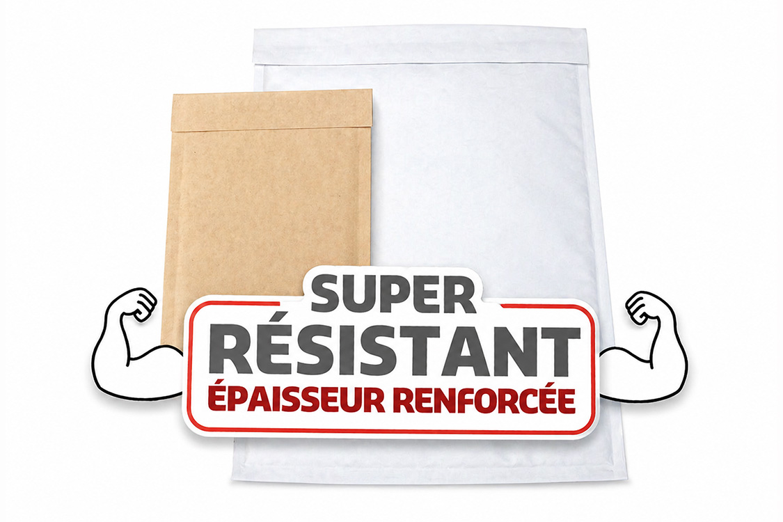 Enveloppe bulle renforc&eacute;e haute r&eacute;sistance