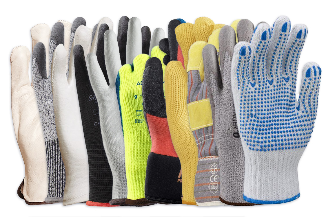 Gants de manutention et de protection