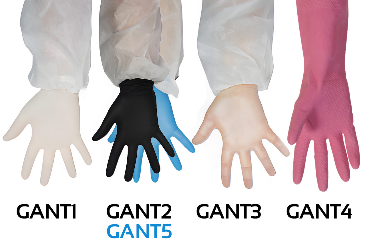 Gants jetables à usage unique