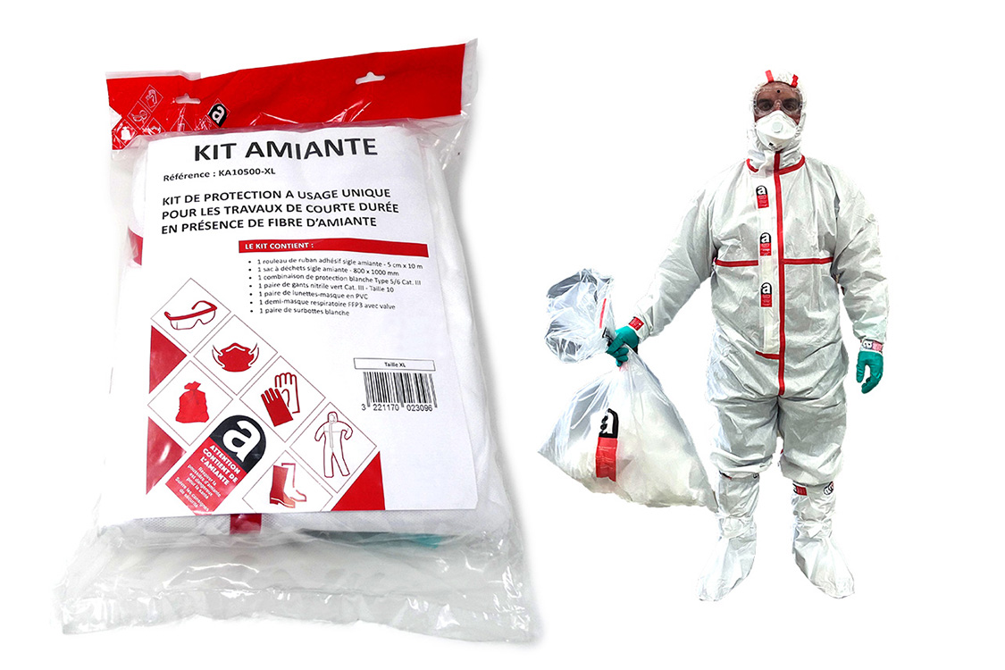 Kit amiante de protection
