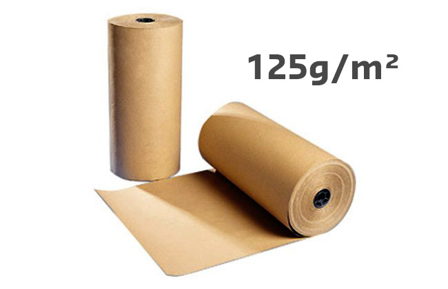 Papier kraft qualité naturel 90g en rouleau 100 cm X 280 m