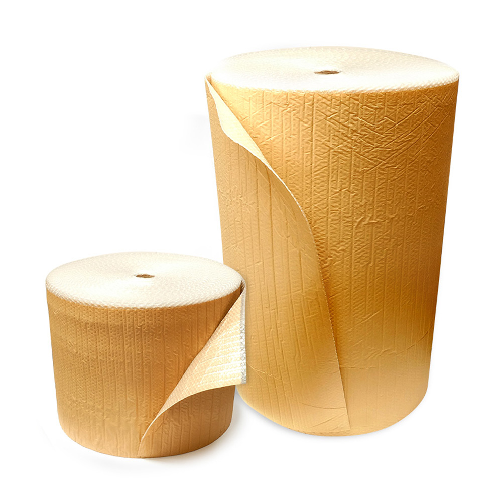 Papier Bulle Kraft Écologique - Rouleau De 50 Mètres Pour Protéger Vos Colis, Fabriqué En France