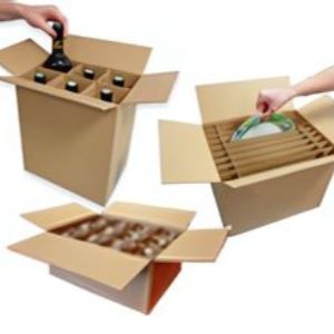 Carton De Transport Pour 12 Bouteilles De Vin - Dimensions 35x27.5x33 Cm, Par Lot De 50, Neuf