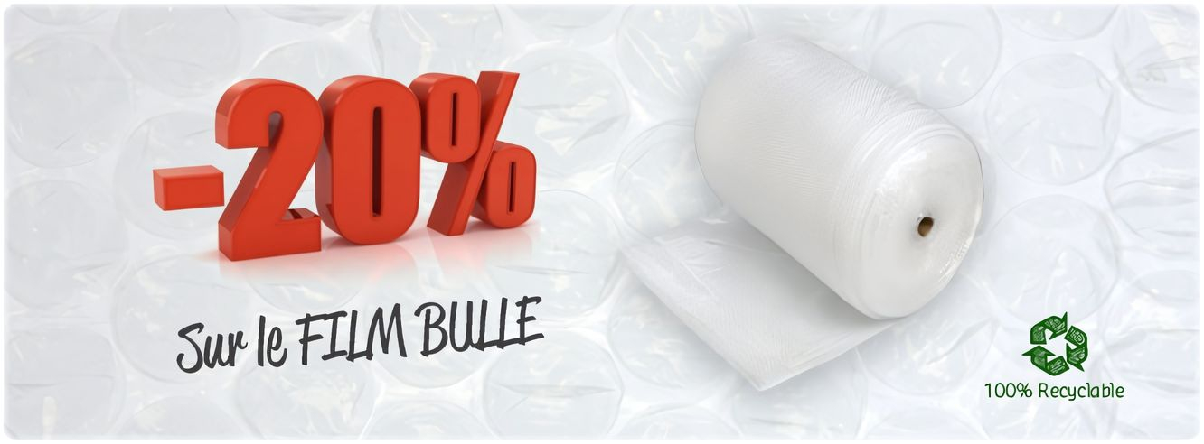 -20% sur le film bulle